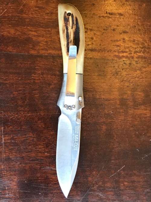 CRKT Carson M4-02S Stag handle knife