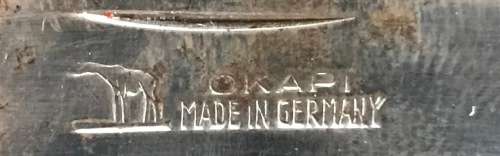 Vintage Okapi knife made in Germany