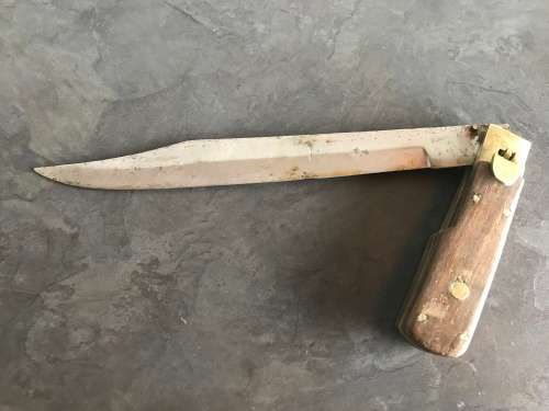 Bowie Folder / Pig Sticker vintage knife