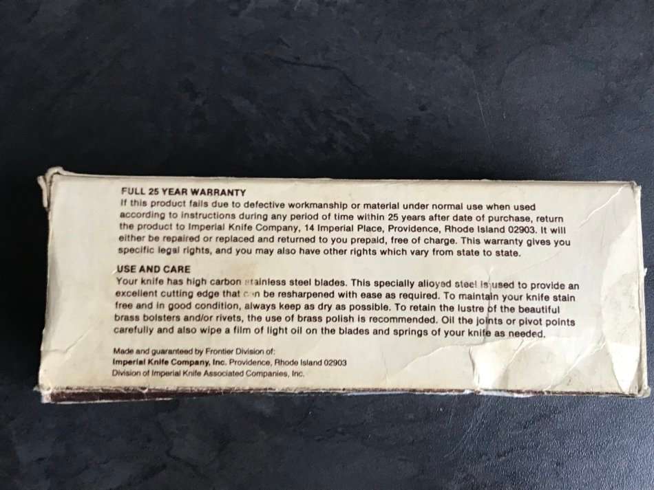 Imperial Folding Knife