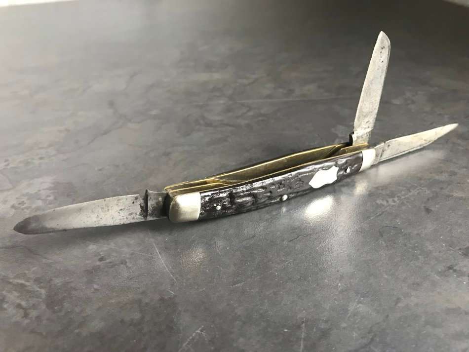 Vintage 1XL George Wostenholm Stockman Knife