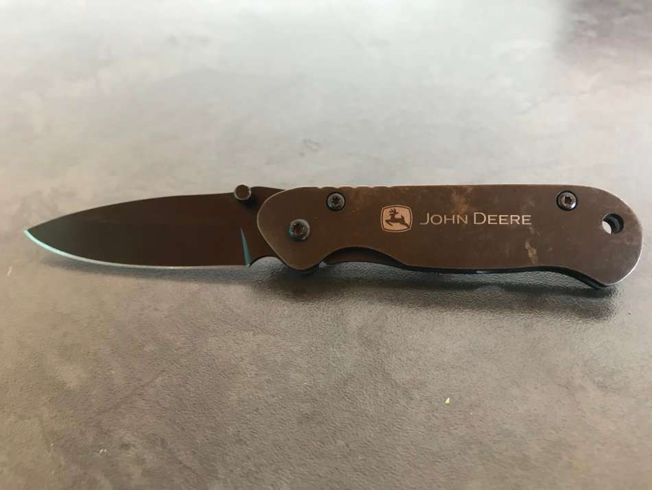 John Deere pocket knife