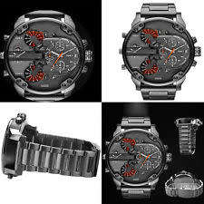 Fashion Luxury Men's US Watch Stainless Steel Sport Analog Quartz Wristwatches