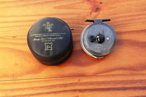 VINTAGE HARDY 'THE VISCOUNT 130 MARK II FLY FISHING REEL