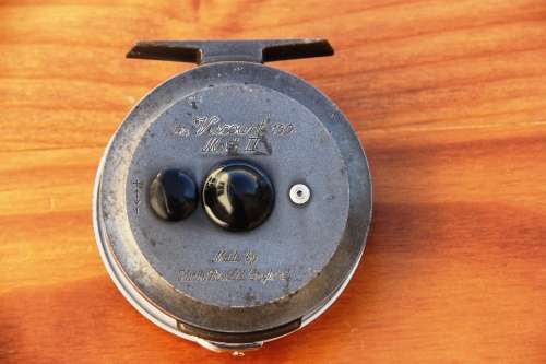 VINTAGE HARDY 'THE VISCOUNT 130 MARK II FLY FISHING REEL