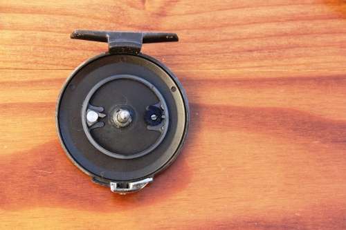 VINTAGE HARDY 'THE VISCOUNT 130 MARK II FLY FISHING REEL