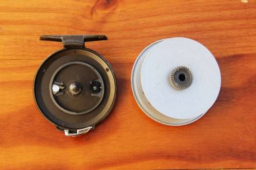 VINTAGE HARDY 'THE VISCOUNT 130 MARK II FLY FISHING REEL
