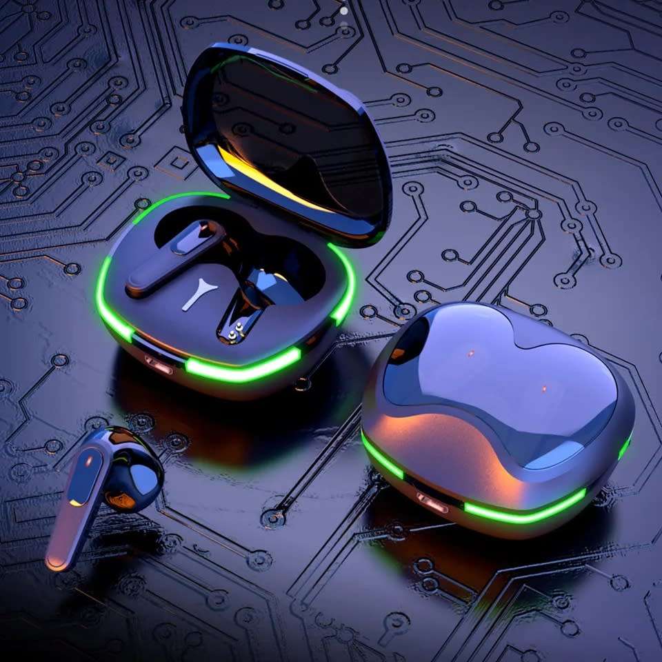 TWS Pro60 Wireless Bluetooth Headphones with Mic Earbuds Noise Cancelling