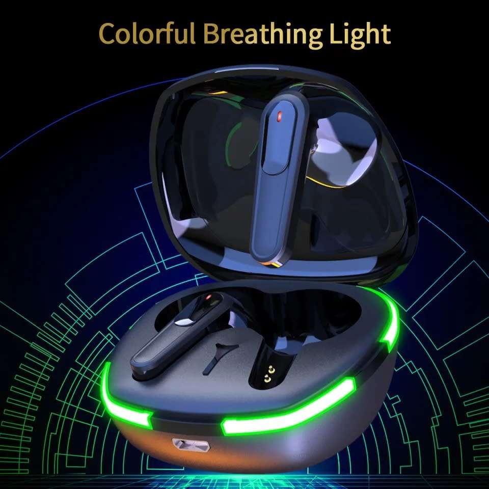 TWS Pro60 Wireless Bluetooth Headphones with Mic Earbuds Noise Cancelling