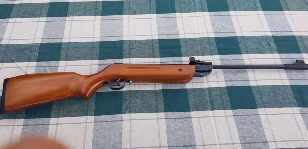 Excellent condition pellet gun with gun bag