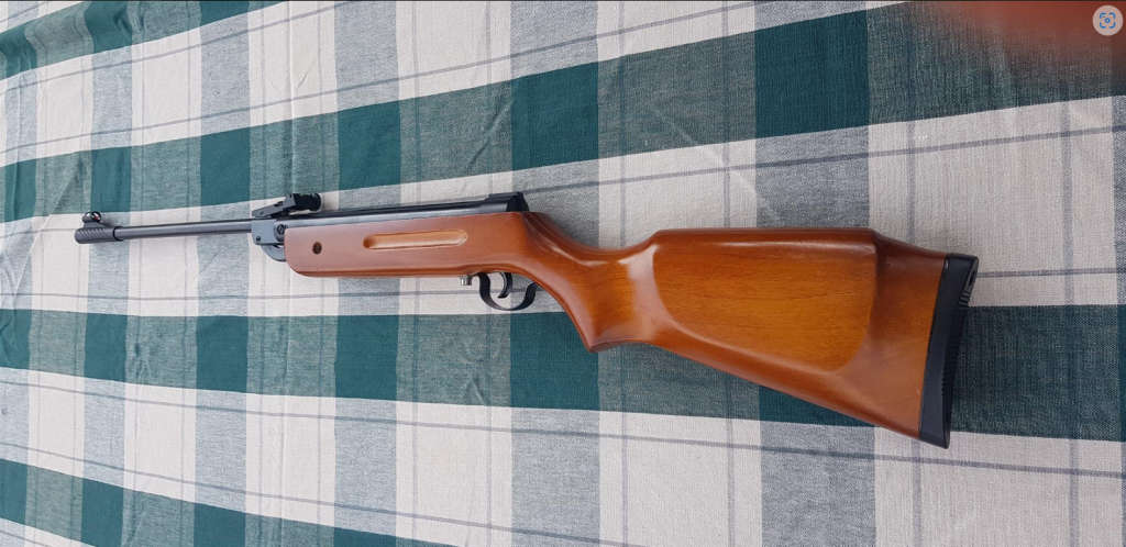 Excellent condition pellet gun with gun bag