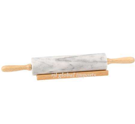 Natural Marble Rolling Pin - 45.8 cm