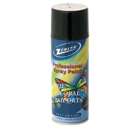 SPRAY-PAINT ZENITH 400ml GLOSS-BLACK