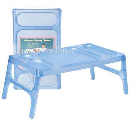 FOLD-AWAY SERVING TRAY TABLE