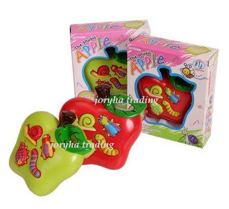 BABY MUSICAL B/O APPLE With SONG & LIGHT