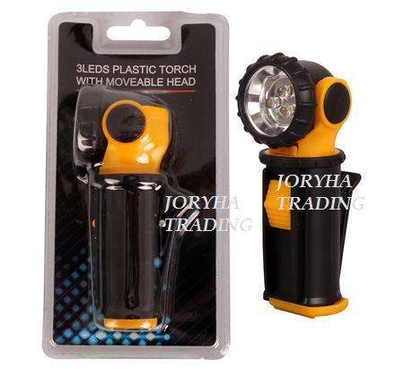 Torch Pl 3 Led 360-Deg Revolving-Light