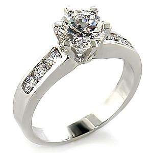 Solitaire Simulated Diamond Ring in size 7