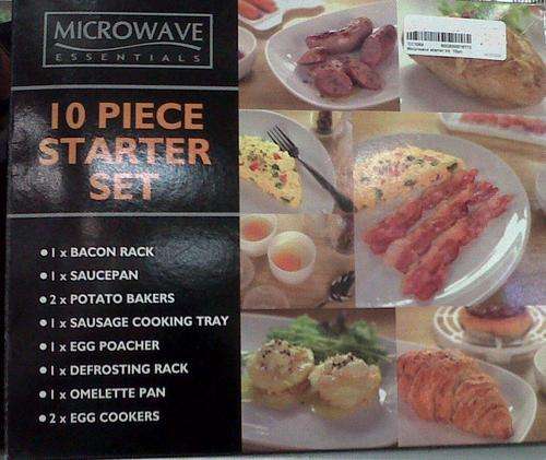 November Special!  10 Piece Microwave Starter Cookware Set