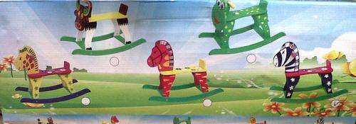 New Listing - Wooden Rocking Horse for young children