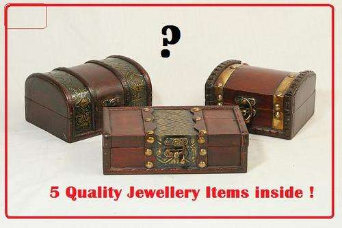 ** MYSTERY JEWELLERY BOX ** 5 Pieces  (BOX INCLUDED)