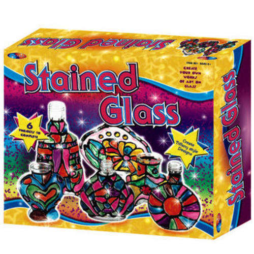 Stained Glass Craft Kit for young children aged 7 - 12 years