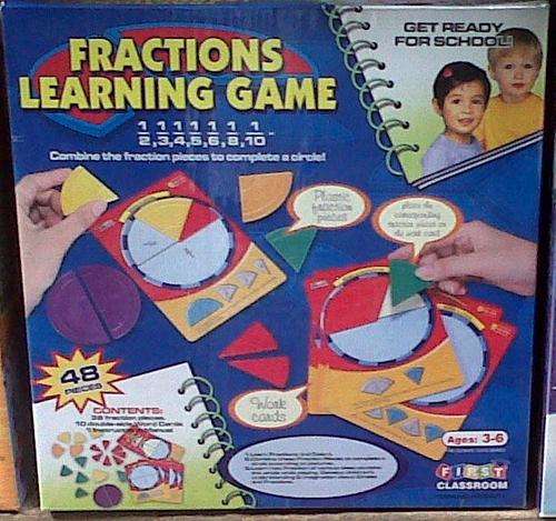 Fractions Learning Game