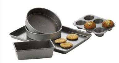 5 piece Non-stick Bakeware Starter Set + added surprize goodies!
