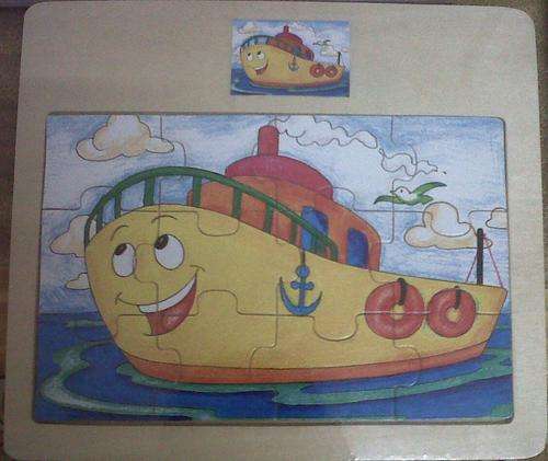 Wooden Puzzle 12 Pce - set of 2