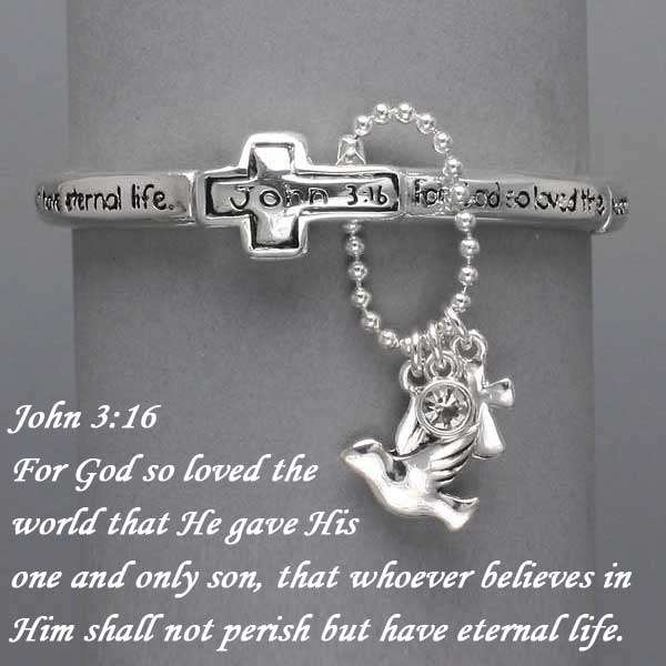 JOHN 3:16 - RELIGIOUS BRACELET