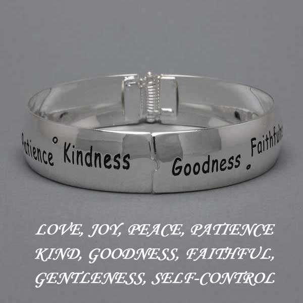 Fruits of the Spirit - Hinged Bracelet