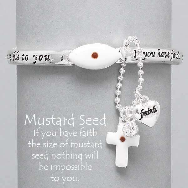 NOW AVAILABLE - MUSTARD SEED BRACELET