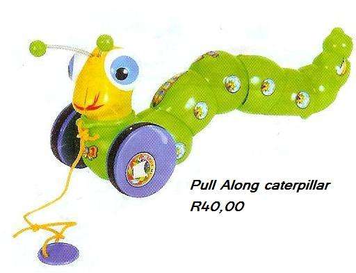 Pull Along Caterpillar