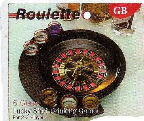 Roulette Lucky Shot Drinking Game