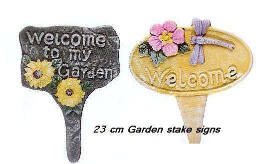 20 cm Garden Stake Signs - 2 for R44,00