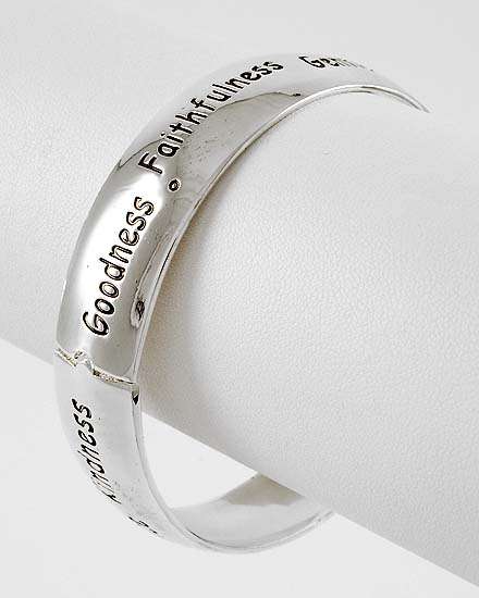 Fruits of the Spirit - Hinged Bracelet