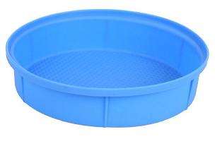 22 CM ROUND CAKE PAN - SILICONE