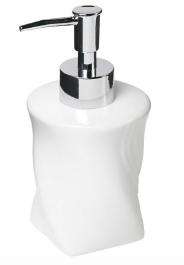 White Ceramic Bathroom/En Suite Accessory Set