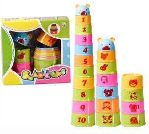 PLAY AND LEARN - STACKING CUPS