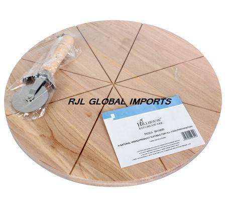 PIZZA CUTTING BOARD & CUTTER