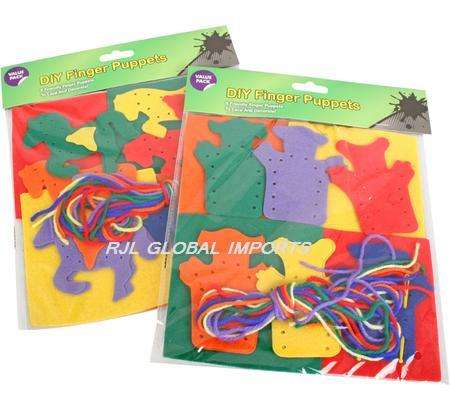 DIY FINGER PUPPET SET