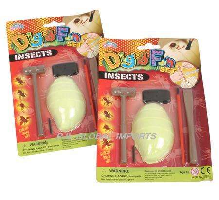 EDU EXCAVATION KIT - INSECTS - ASSORTED