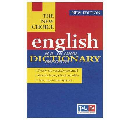 DICTIONARY - NEW ENGLISH