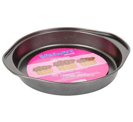 GET TWO - 21X22X5 CM ROUND CAKE PANS