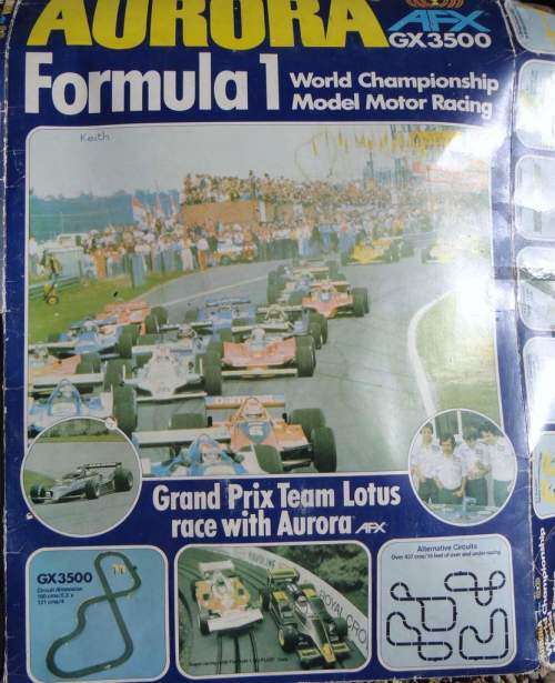 AURORA AFX GX3500 Formula 1 Set