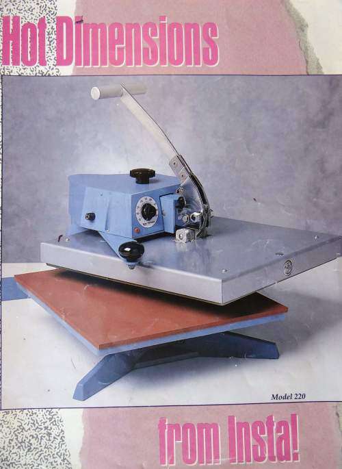 INSTA Heat Transfer Press Model 220