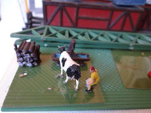 Model Railways Coal Yard and Bridge Supports