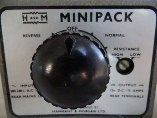 Hammant and Morgan MiniPack 12V Power Supply