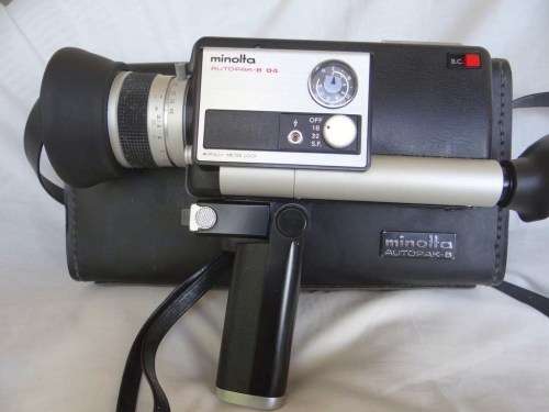 MINOLTA Autopak-8 D4 Super 8 Camera