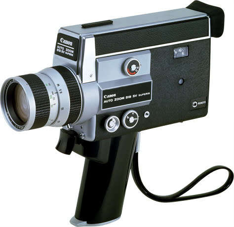 Canon 518 Super 8 Movie Camera and film
