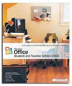 MS Office - Student and teacher edition 2003